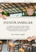 Load image into Gallery viewer, Event Planning 101 | Complete Guide to Hosting Profitable Events (PDF Download)