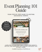 Load image into Gallery viewer, Event Planning 101 | Complete Guide to Hosting Profitable Events (PDF Download)
