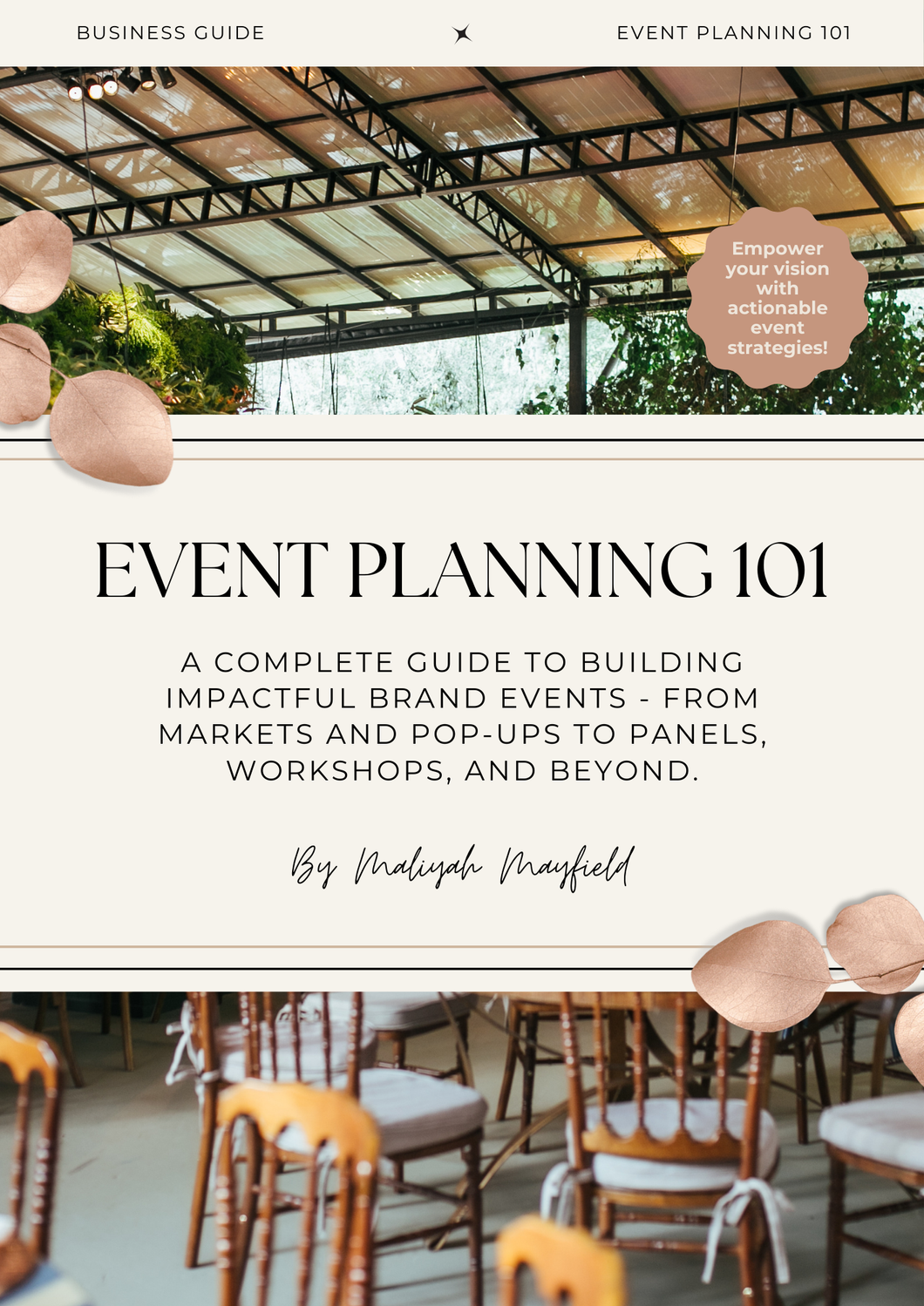 Event Planning 101 | Complete Guide to Hosting Profitable Events (PDF Download)