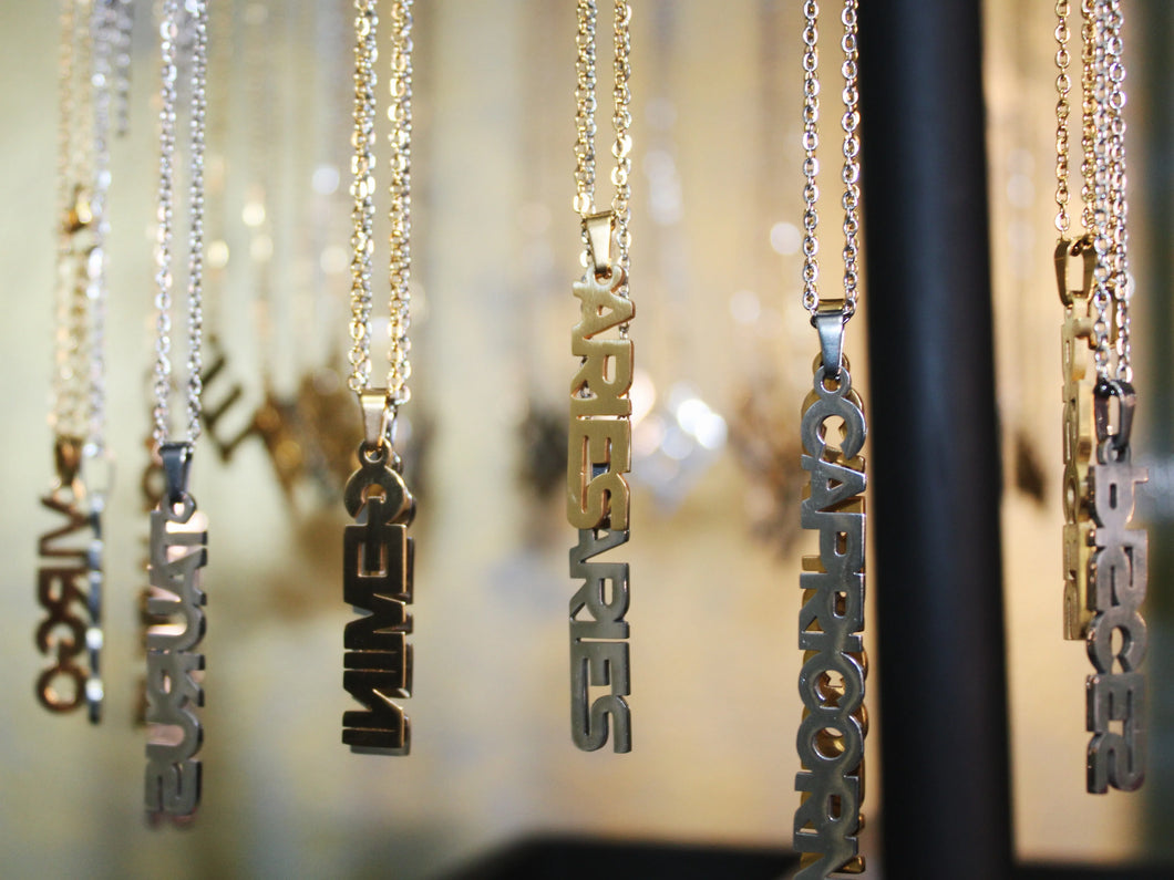 Zodiac Necklace by DualityClique