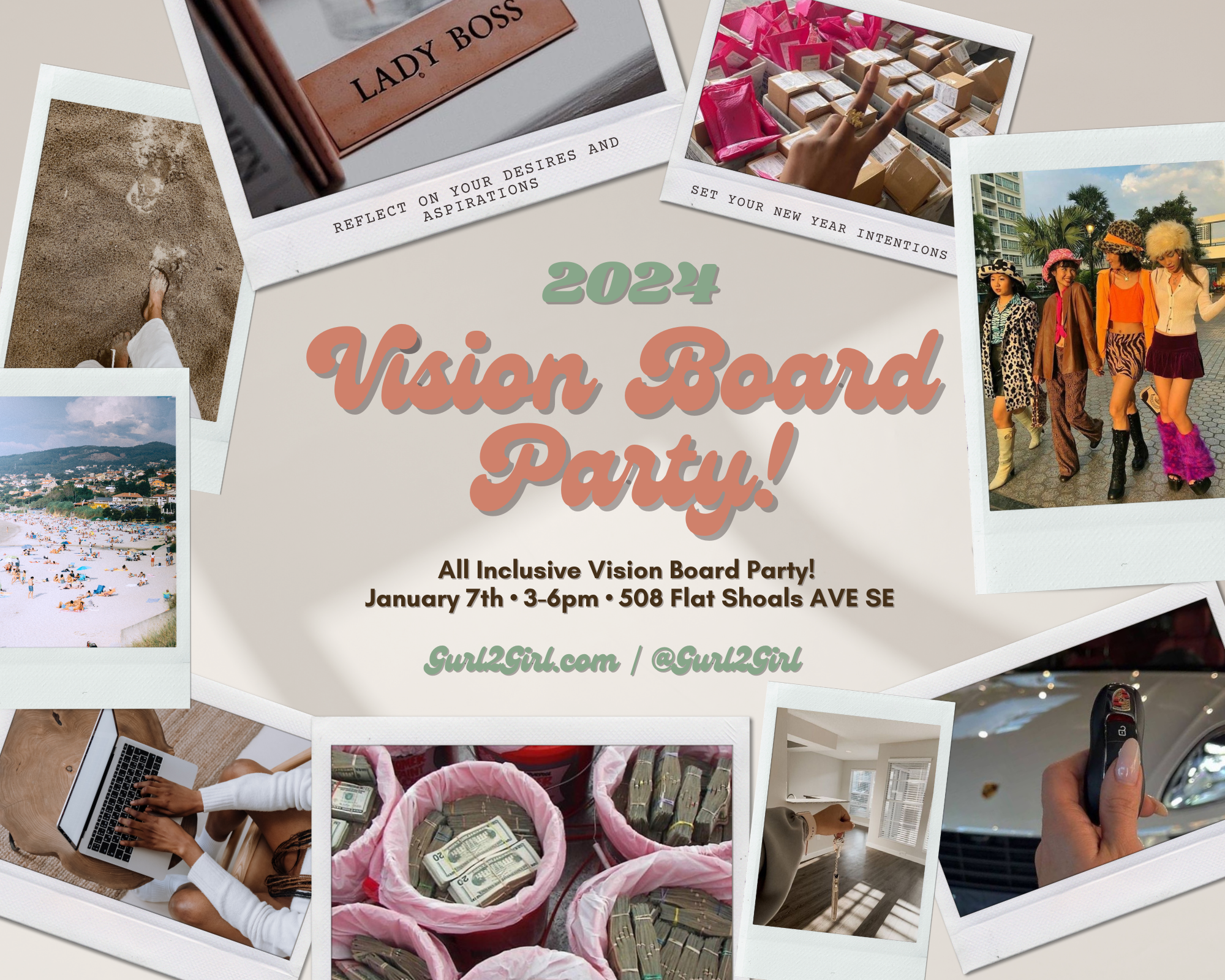 Vision Board Party — Girlfriends Who Dine